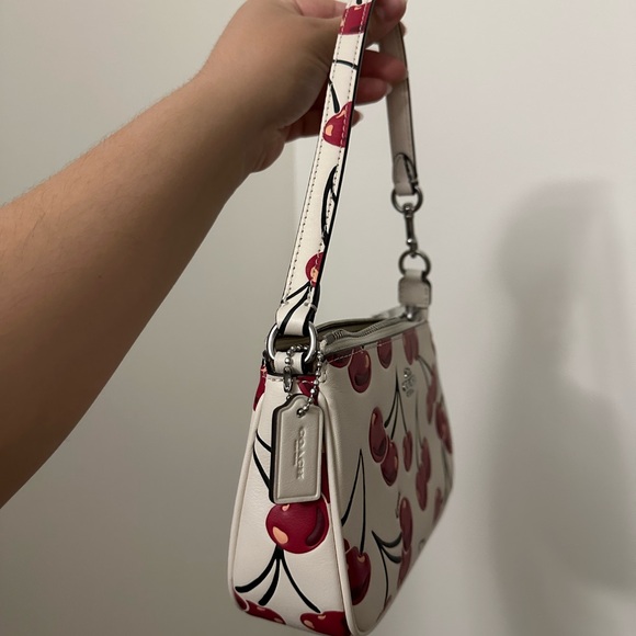 Coach Nolita 19 Cherry Print Shoulder Bag - Picture 4 of 6